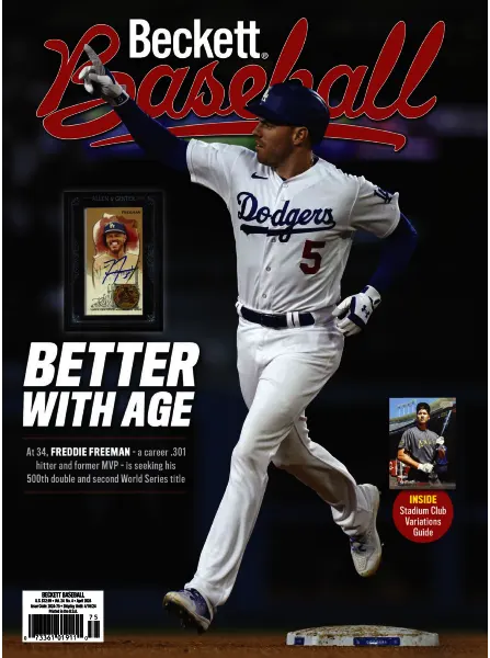 Beckett Baseball April 2024