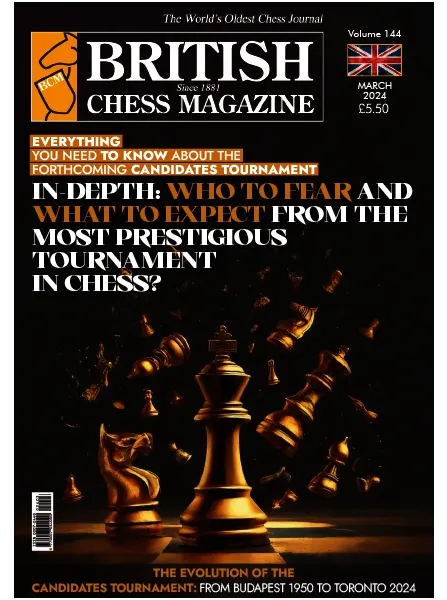 British Chess Magazine March 2024 free pdf download