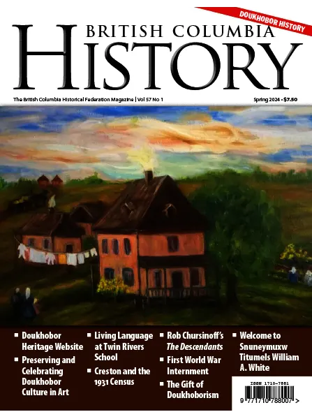 British Columbia History Volume 57 No. 1 Spring 2024 free pdf download