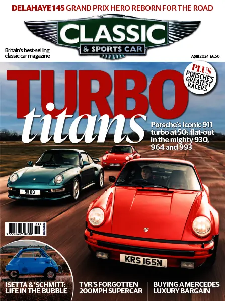 Classic Sports Car UK April 2024