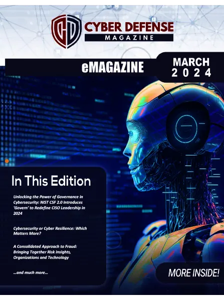 Cyber Defense Magazine March 2024 free pdf download