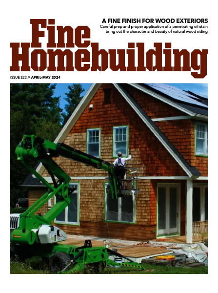 Fine Homebuilding Issue 322 April May 2024