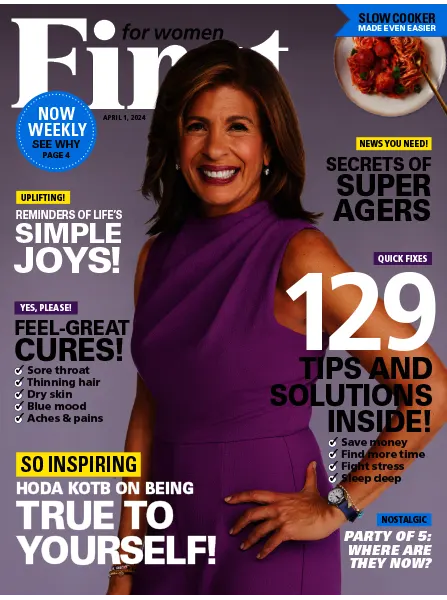 First For Women April 01 2024
