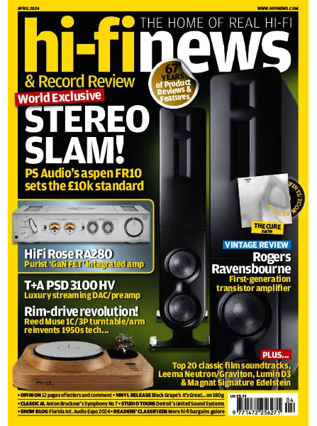 Hi Fi News April 2024 free pdf download