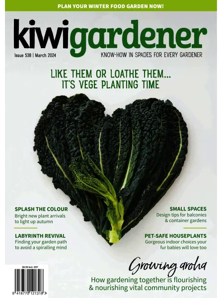 Kiwi Gardener March 2024 free pdf download
