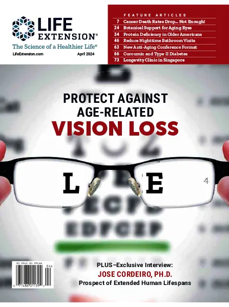 Life Extension April 2024 free pdf download
