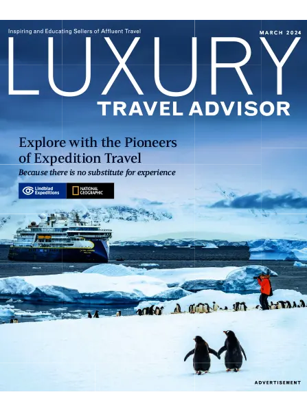 Luxury Travel Advisor March 2024 free pdf download