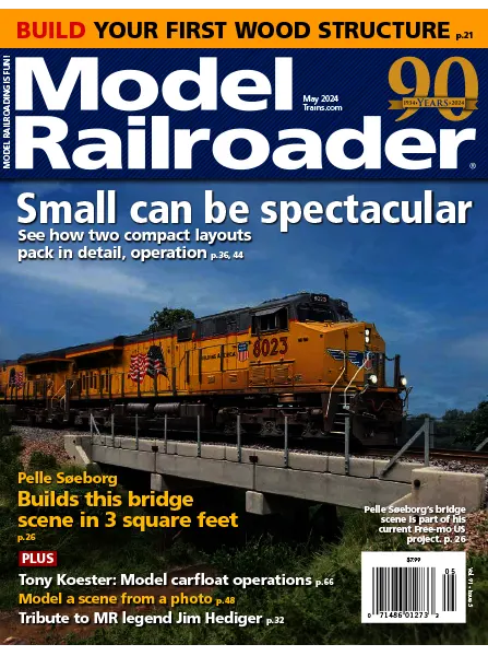 Model Railroader May 2024