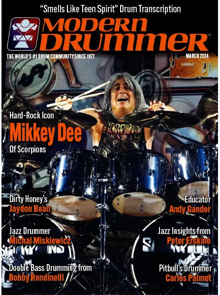 Modern Drummer Magazine March 2024