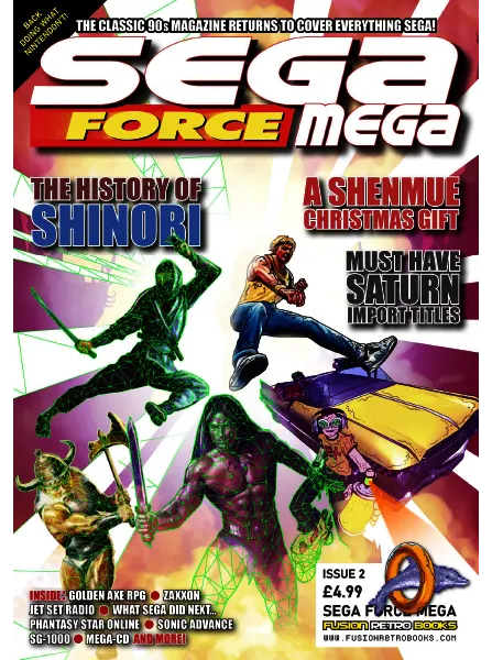 SEGA Force Mega Issue 2 March 2023 free pdf download