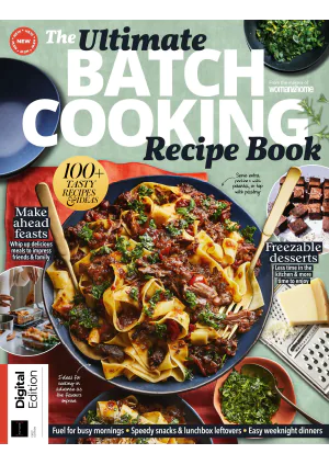 The Ultimate Batch Cooking Cookbook Recipe Book 1st Edition 2024