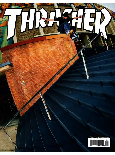 Thrasher Skateboard April 2024 free pdf download