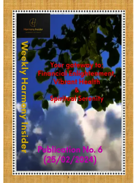 Weekly Harmony Insider Issue 6 2024 free pdf download