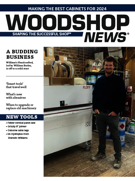 WoodShop News March 2024 free pdf download
