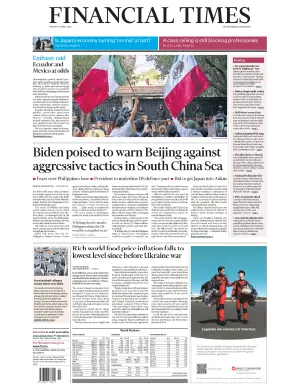 Financial Times 8 April 2024