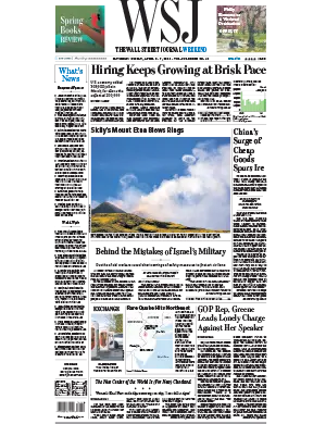 The Wall Street Journal 6 April 2024