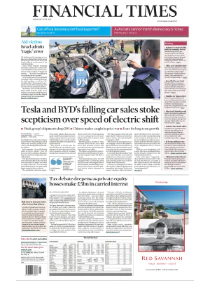 Financial Times 3 April 2024