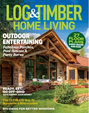 Log Timber Home Living April May 2024