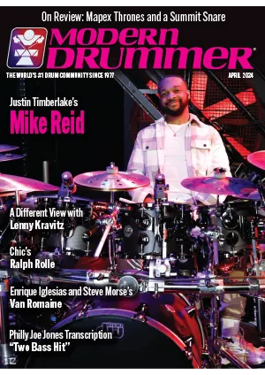 Modern Drummer Magazine April 2024