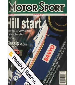 Motor Sport Retros April 1996