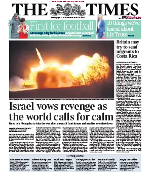 The Times 15 April 2024