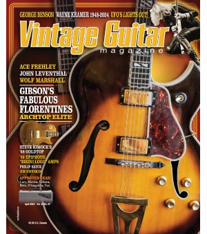Vintage Guitar Magazine Vol. 38 No. 07 April 2024