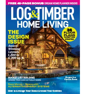 Log Timber Home Living June July 2024