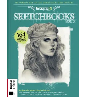 ImagineFX Presents Sketchbook Volume 3 5th Revised Edition 2024