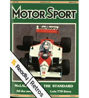Motor Sport Retros May 1988