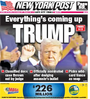 New York Post July 16 2024