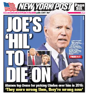 New York Post July 20 2024