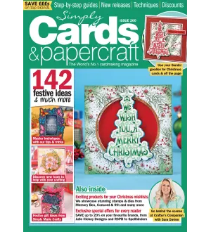 Simply Cards Papercraft Issue 260 2024