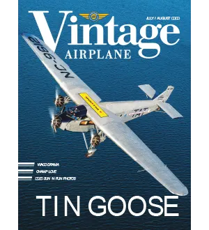 Vintage Airplane July August 2024