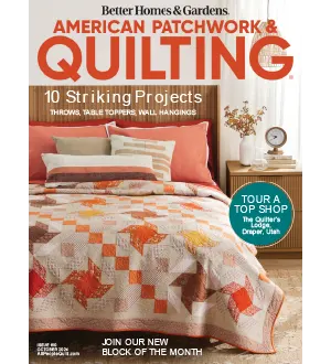 American Patchwork Quilting October 2024