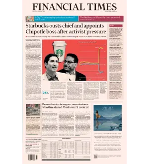 Financial TImes UK 14 August 2024