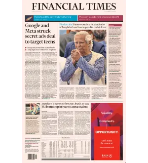 Financial Times 9 August 2024