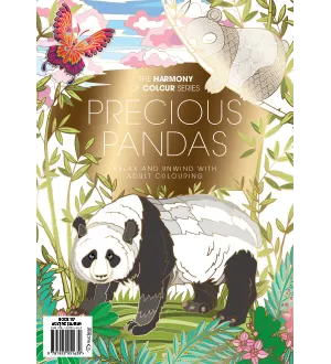 Colouring Book Precious Pandas   Book 117 2024