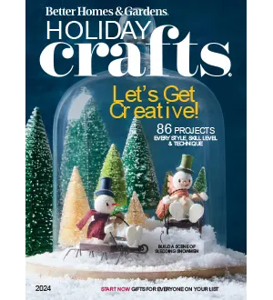 Better Homes Gardens USA Holiday Crafts 2024