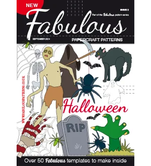 Fabulous Papercraft Templates Issue 2 September 2024