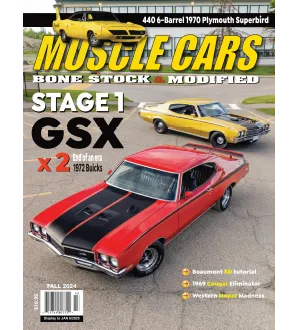 Muscle Cars Fall 2024