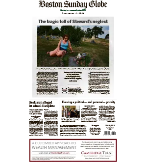 The Boston Globe 8 September 2024
