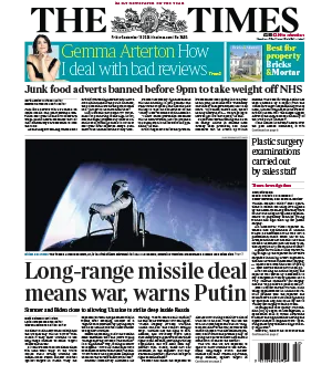 The Times 13 September 2024