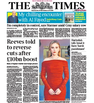 The Times 20 September 2024