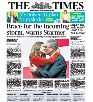The Times 25 September 2024