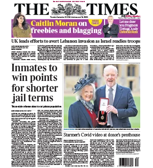 The Times 26 September 2024