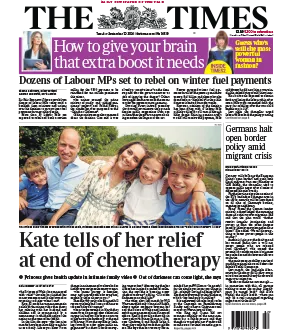 The Times September 10 2024