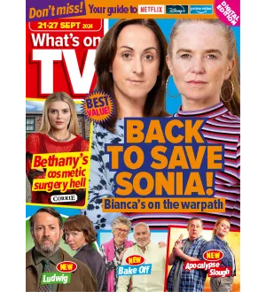 Whats on TV 21 27 September 2024