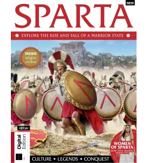 All About History Book of Sparta 6th Edition 2024