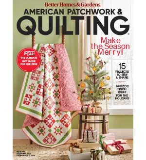 American Patchwork Quilting December 2024