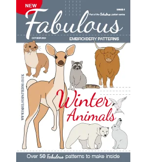Fabulous Embroidery Patterns Issue 4 October 2024